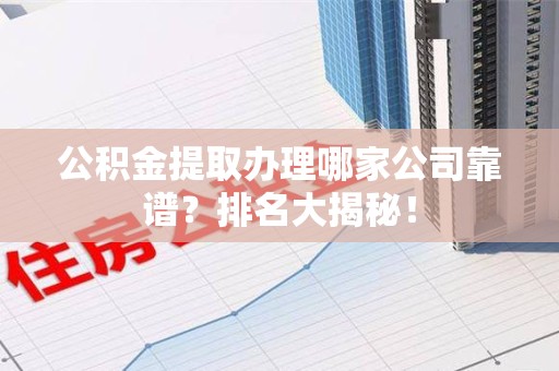 寿县公积金提取办理哪家公司靠谱?排名大揭秘! 寿县公积金提取办理哪家公司靠谱?排名大揭秘!